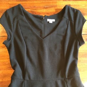 Merona (Target) Black Knee-Length Dress 